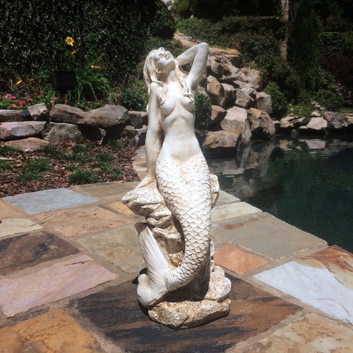 Lady mermaid statue 20in sexy - lady,