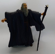Gandalf the Grey 6" Figure 2001 LOTR Fellowship Of the Ring With Staff ToyBiz