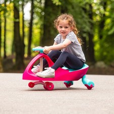 Pink wiggle car - on, kids