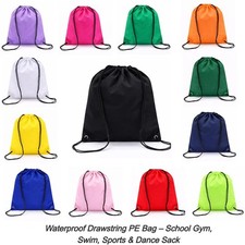 Waterproof Drawstring PE Bag