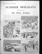 Old Antique Print Isle Man