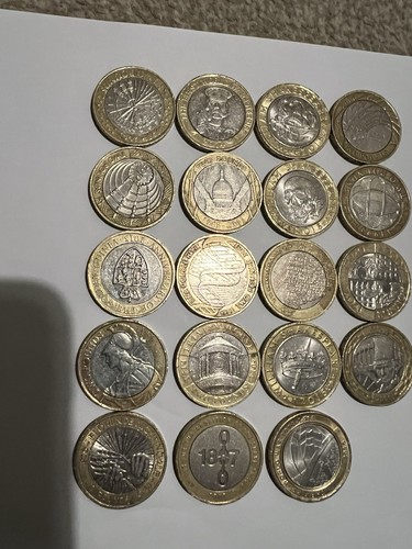 Rare pound coin collection - rare,