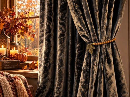 Handmade wooden curtain - ,
