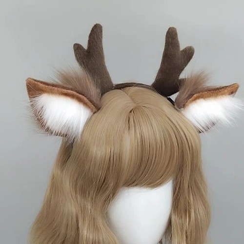 Cute plush antler - cute,