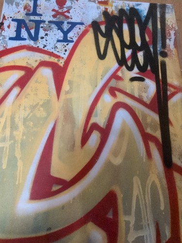 Original seen canvas - seen,