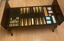 Multi-Game Wooden Table –