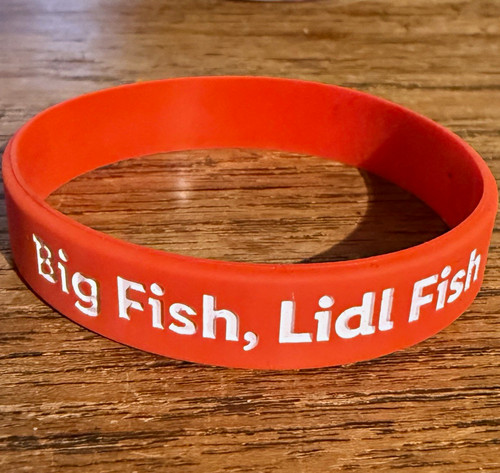 Orange rubber bangle bracelet - rubber,