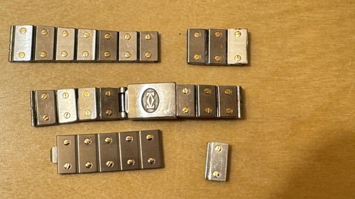 Genuine cartier santos two - santos,