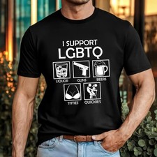 I Support LGBTQ Funny T-Shirt
