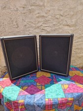 Vintage Pair Of large Speaker Cabinets