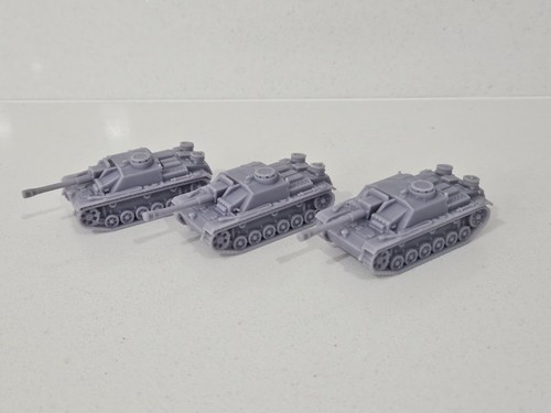 German stug tanks 15mm - german, x3,