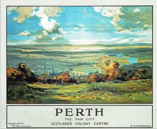 Scotland railway vintage - scotland,