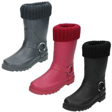 Ladies Spot On Wellies, Warm