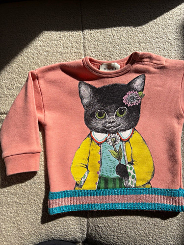 Gucci kids pink - gucci, cat