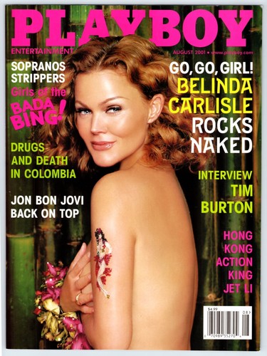 Belinda carlisle playboy cover - carlisle,