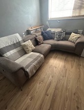 L Shaped Corner Sofa, Grey