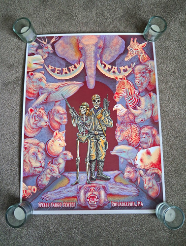 Pearl jam poster wells - jam, fargo