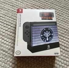 Nintendo Switch Light-Up Dock Shield – Zelda & Mario Multi-Color Edition