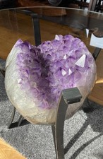 Amethyst geode table - geode,