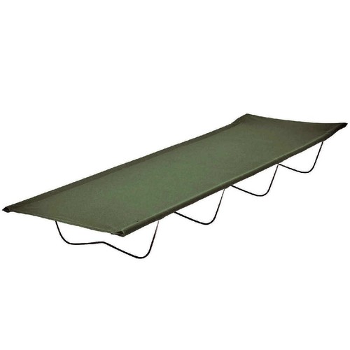 Army type camp bed olive - us,