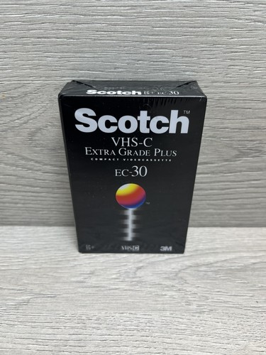 Scotch blank vhs c video - vhs-c,