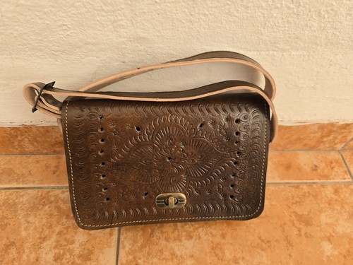 Moroccan satchel leather bag
