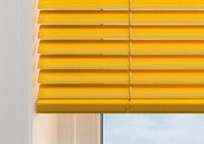 YELLOW ALUMINIUM VENETIAN