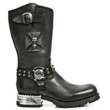 New Rock Mens MR030-S1 Black