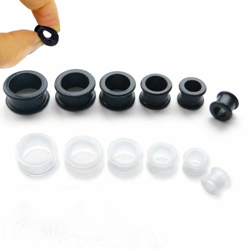 Silicone ear tunnels - silicone,