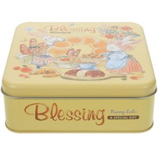  3 Pieces Square Cake Storage