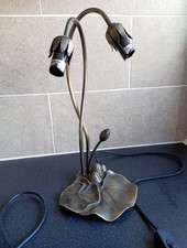 Vintage metal lily - metal, twin