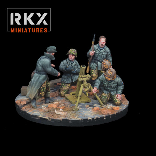Ww2 charlemagne mortar - ss,