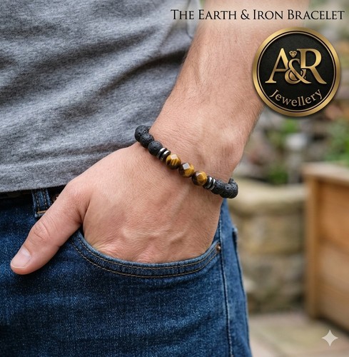 Mens earth iron tiger - iron, eye