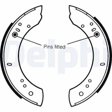 Rear Brake Shoe Set Delphi