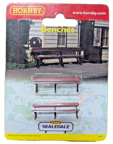 Hornby skaledale r8674 benches - skaledale,
