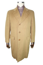£2949 CHESTER BARRIE PURE CASHMERE CAMEL 42 52 M/L OVER COAT SAVILE ROW