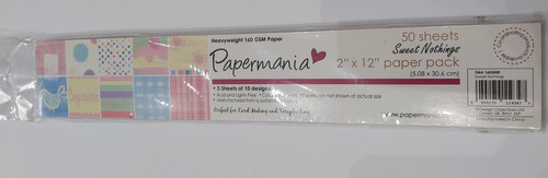 Papermania border - x,