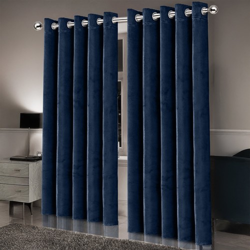 Velvet blackout curtain eyelet - blackout,