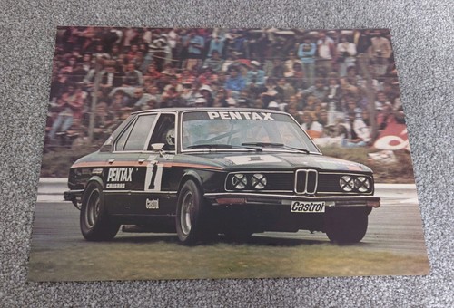 Bmw 530i poster 1978 british - bmw,