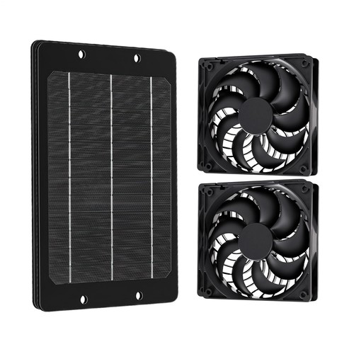 Solar powered fan - powered,