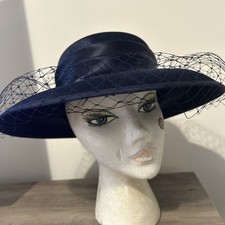 Vintage Blue BHS Hat Ribbon &