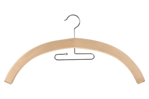 Birch wood vestment hanger - wood,