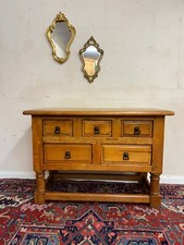 FANTASTIC QUALITY FRENCH COUNTRY OAK LOW CHEST/DRESSER CIRCA 1920
