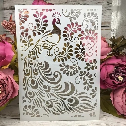 Floral peacock - floral,