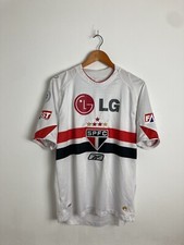 Rare Vtg Sao Paulo 2007/08 Home Football Shirt Reebok Large XL No.7