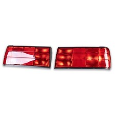 Red Rear Lamp Tail Light Pair