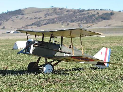 Belair raf se5a - electric, scale