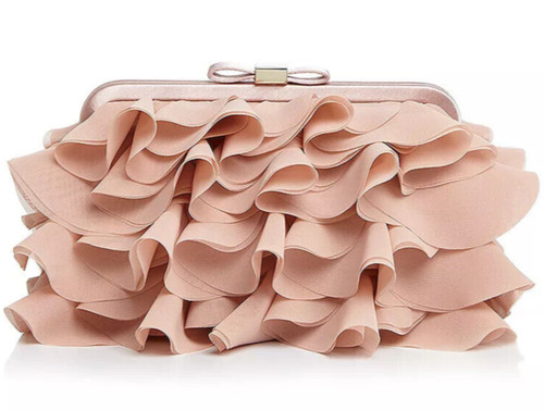 Aqua women chiffon clutch - aqua,