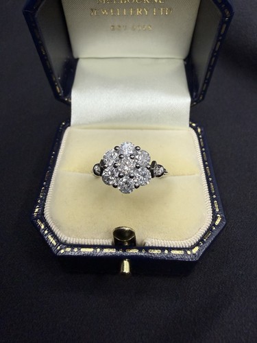 Plat 950 5ct - 950, daisy