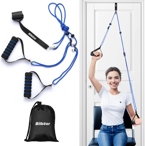 Shoulder pulley over - over, door